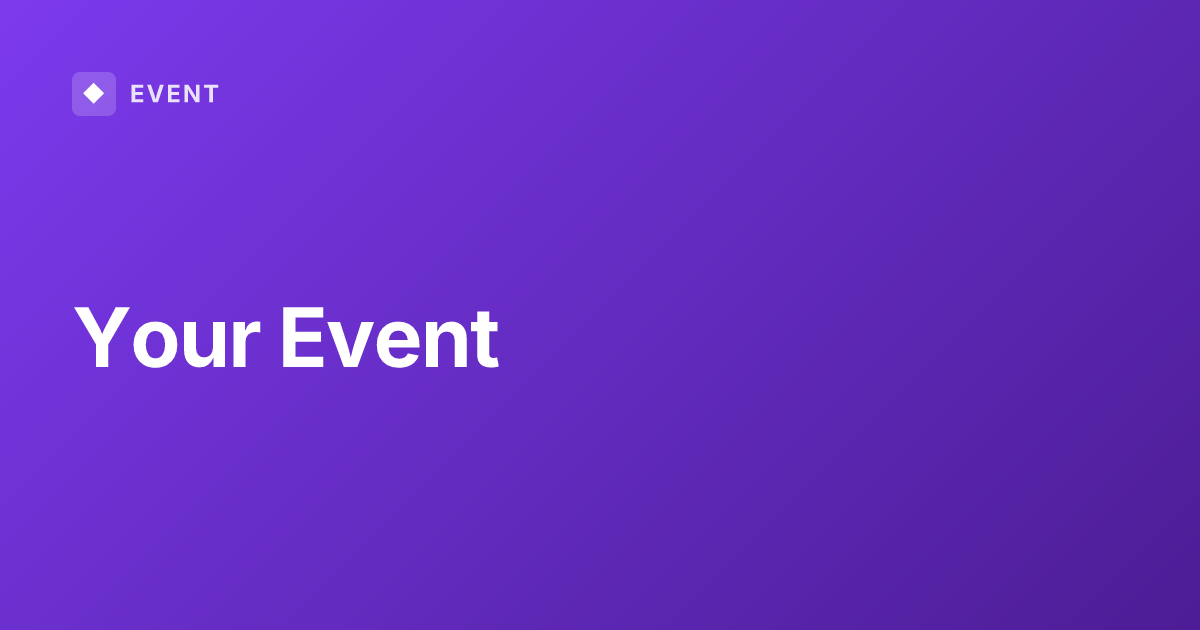 event-banner template, 1200x630