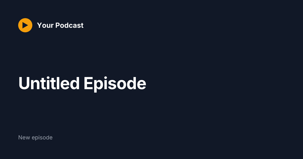 podcast-cover template, 1200x1200