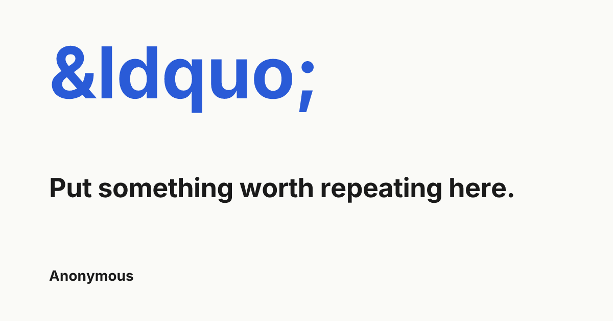 quote-card template, 1200x630